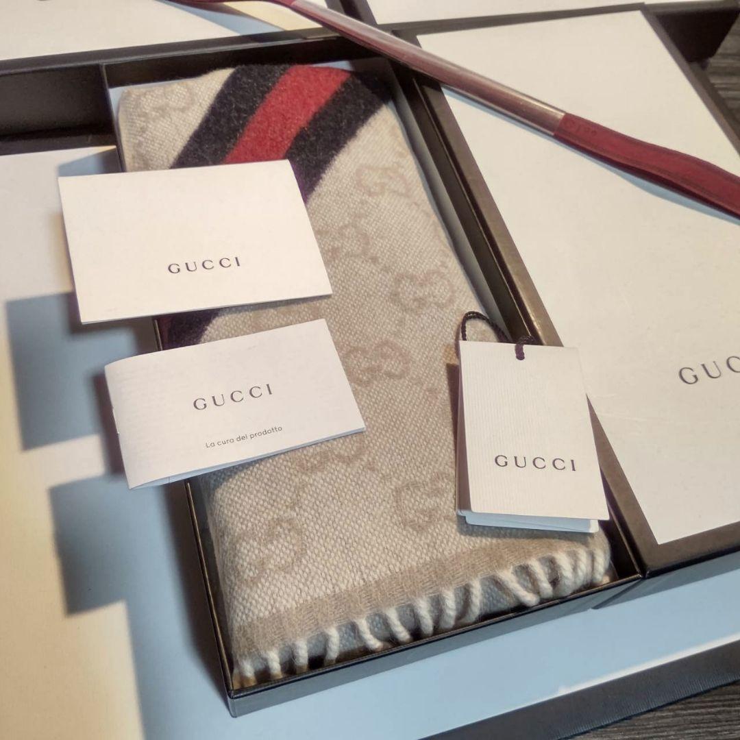専用❤美品箱付き❤GUCCI マフラー ストール ショール ❤