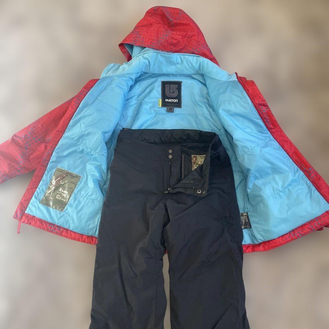 Burton スノーボードウェア M 140cm赤/黒
