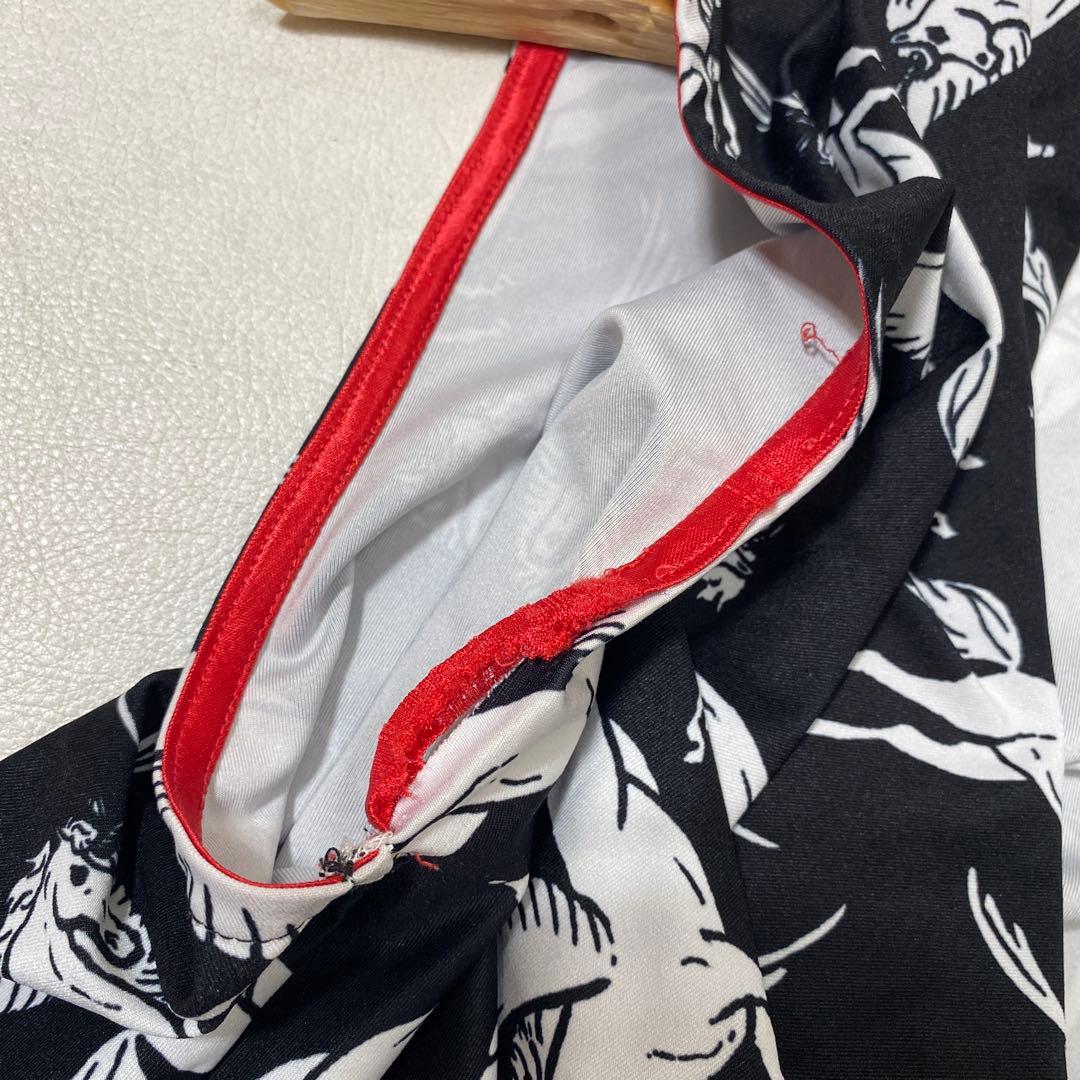 REGINA ROMANTICO ペガサス柄 ストレッチ オールインワン 夏