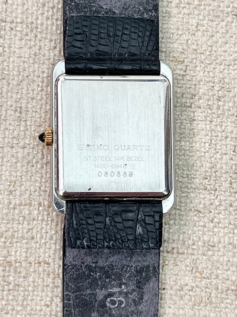 稼働 セイコー クレドール YG×SS 1400-6940