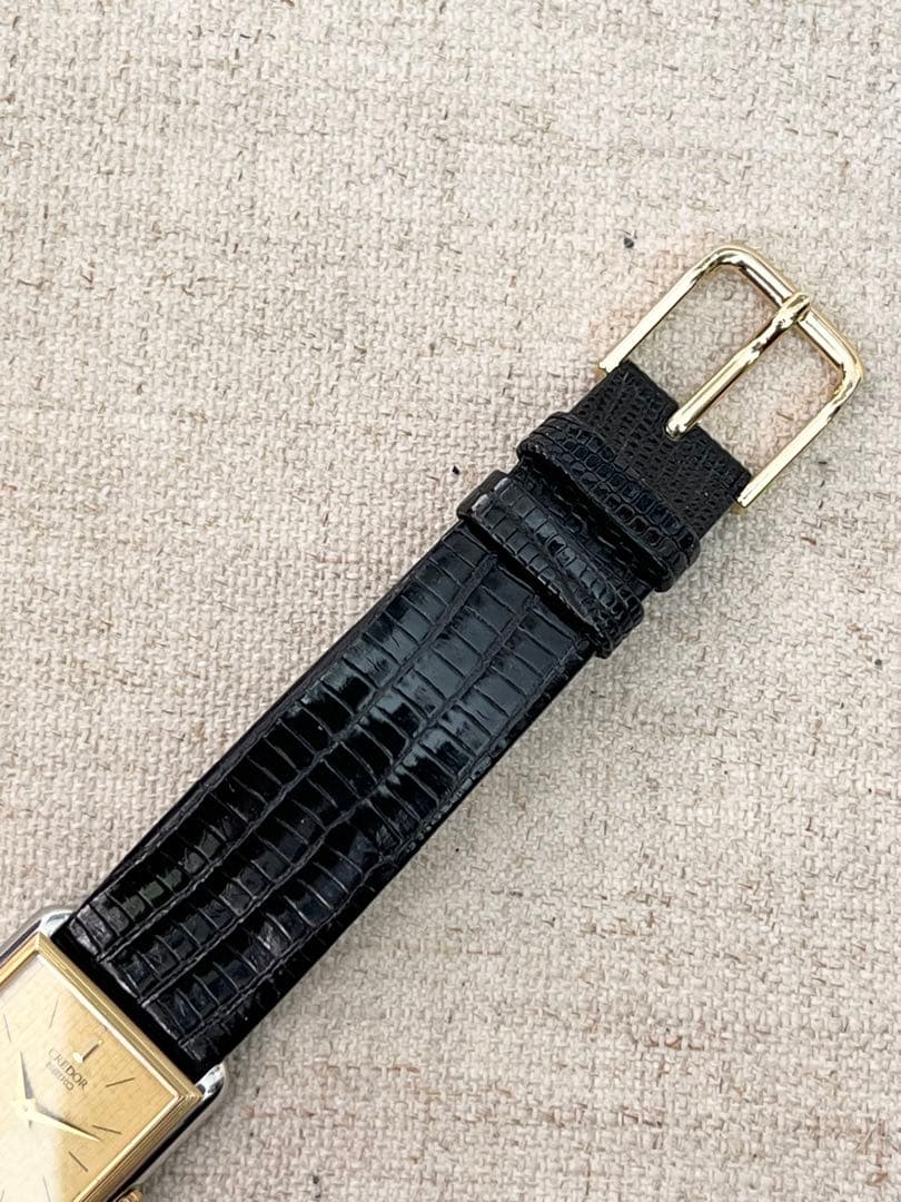 稼働 セイコー クレドール YG×SS 1400-6940