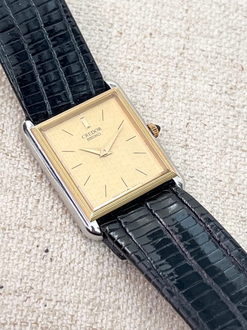 稼働 セイコー クレドール YG×SS 1400-6940