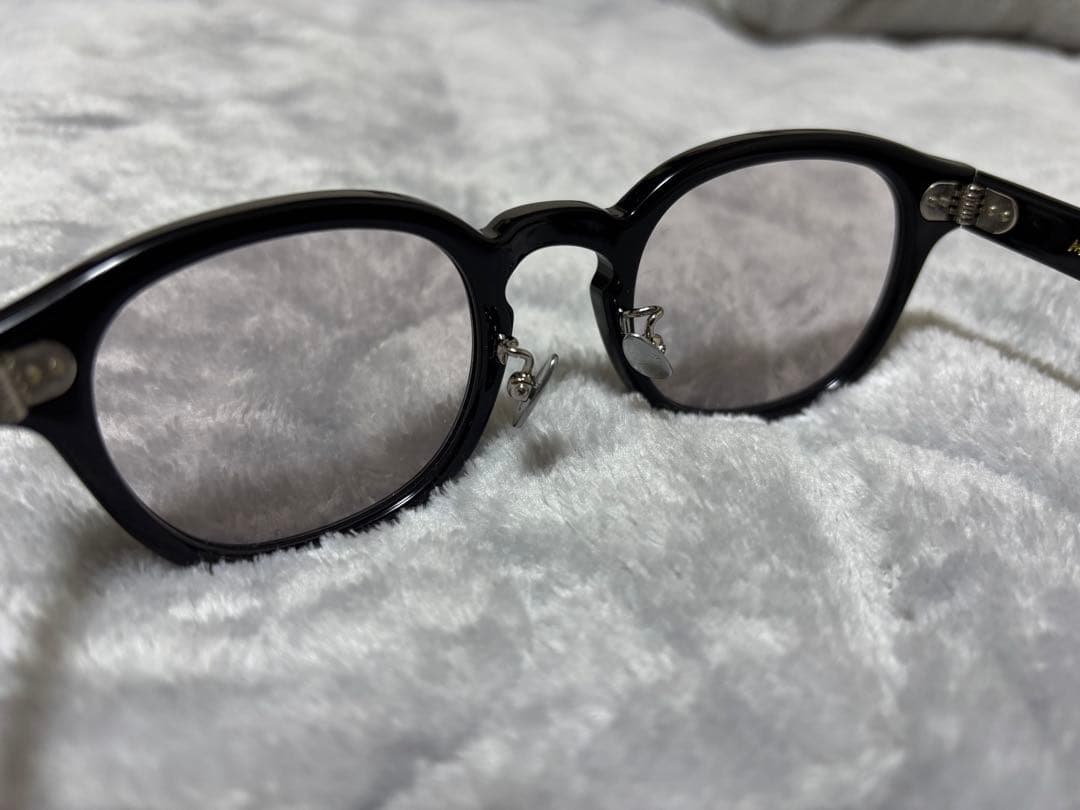 美品　MOSCOT LEMTOSH JPN LTD 49mm 度無しレンズ