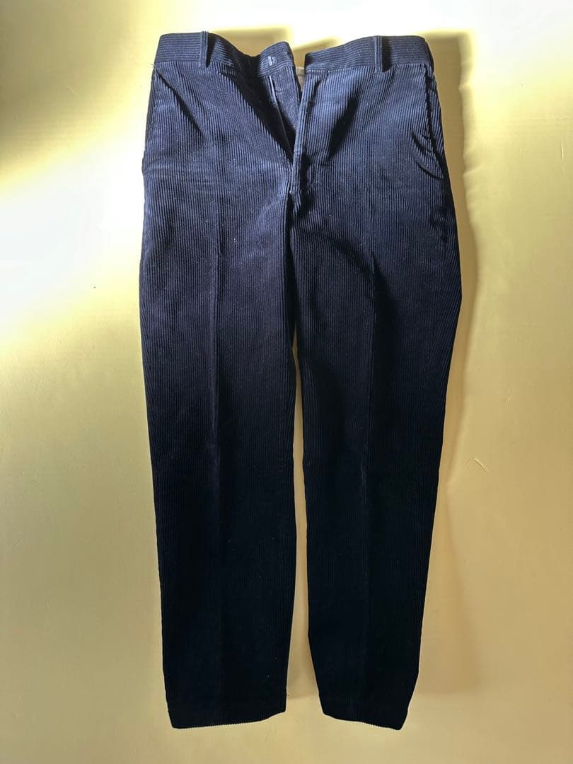 CORDINGS 太畝コーデュロイパンツ ダークネイビー 30インチ