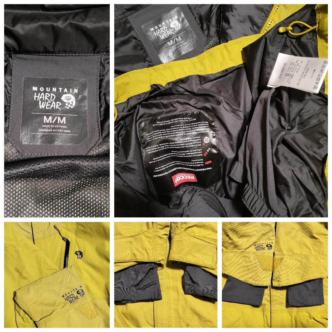 MOUNTAIN HARDWARE ジャケット からし色 RECCO М 日本L