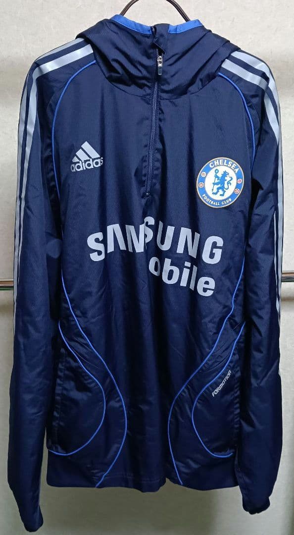 【激レア・入手困難】アディダス チェルシー黄金期ハーフジップウィンドブレーカー