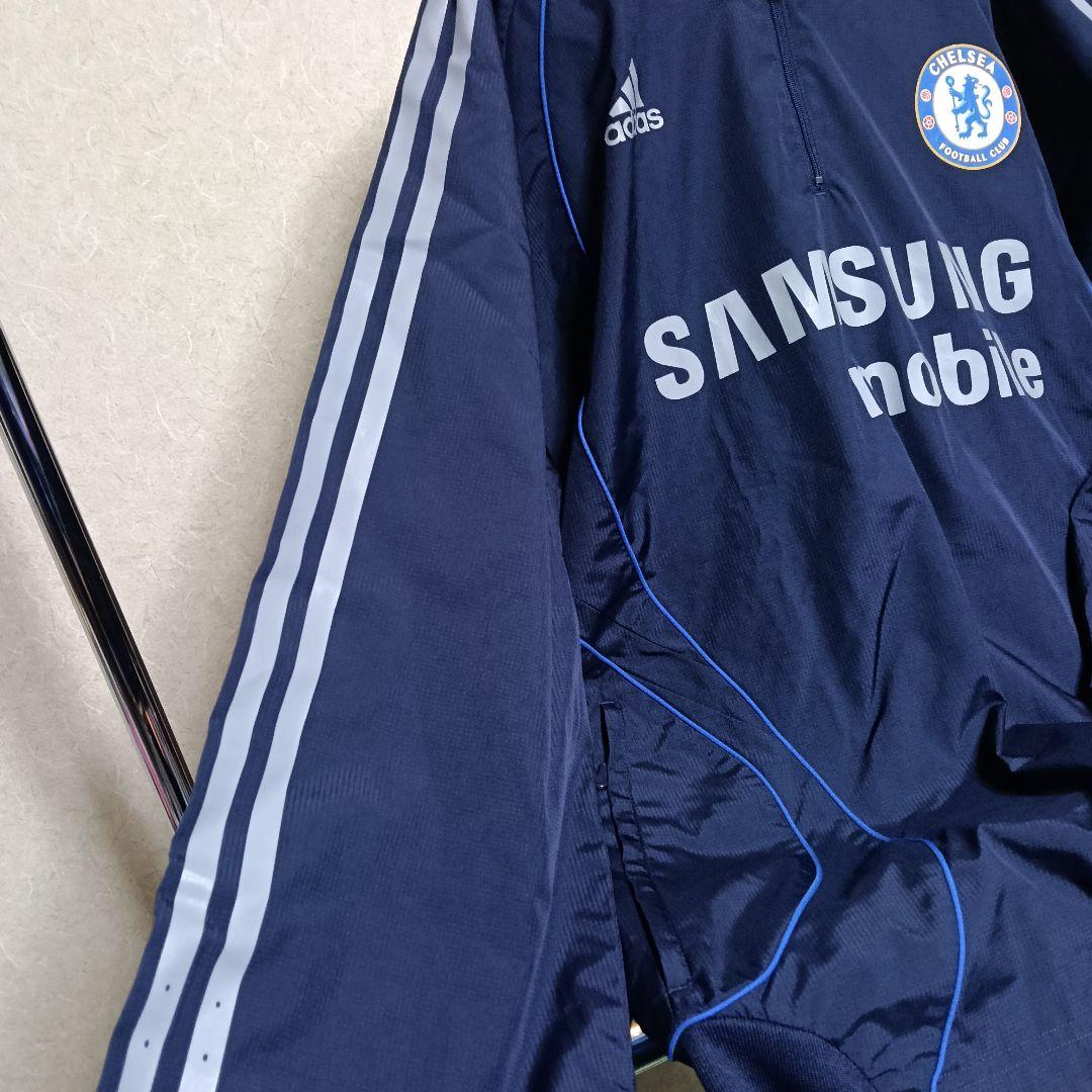 【激レア・入手困難】アディダス チェルシー黄金期ハーフジップウィンドブレーカー