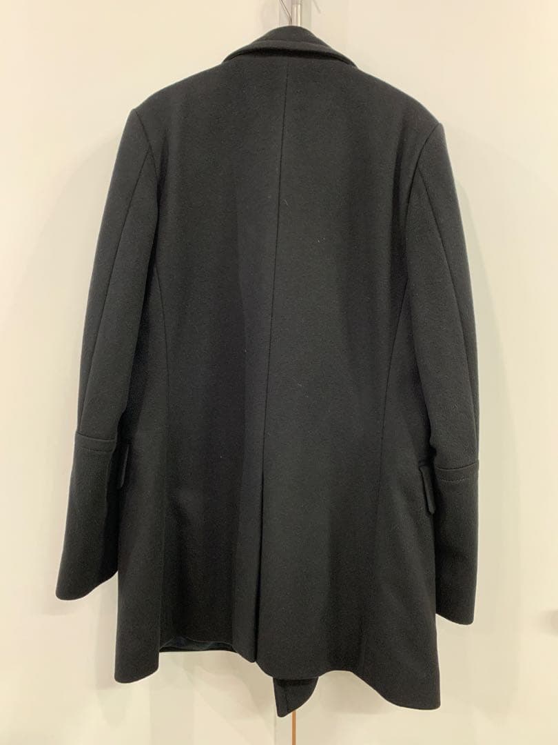 GIVENCHY ウールカシミヤ 8ボタン ピーコート