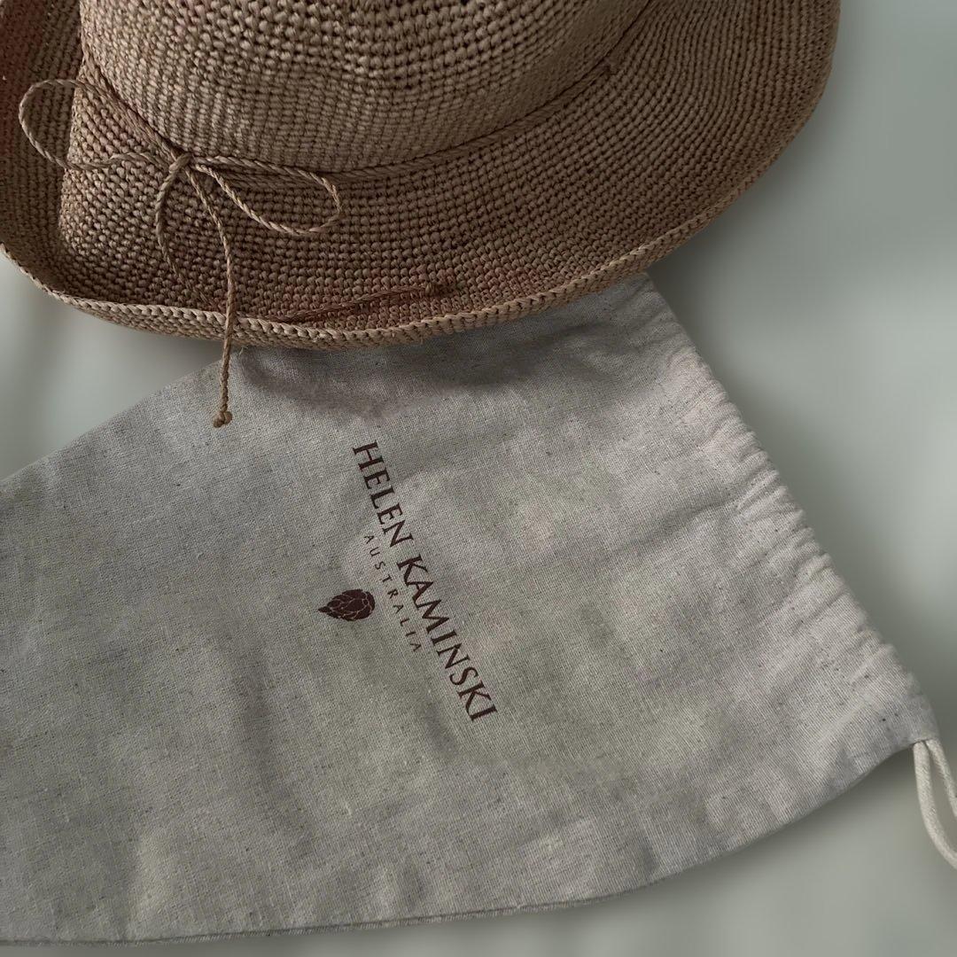 HELEN KAMINSKIヘレンカミンスキーラフィアハットプロバンス10ヌガー