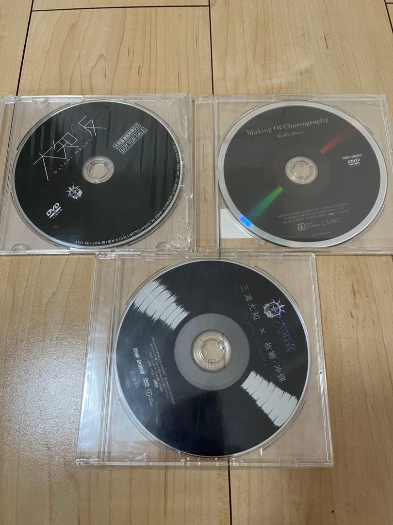 三浦大知　FC限定DVD 7点