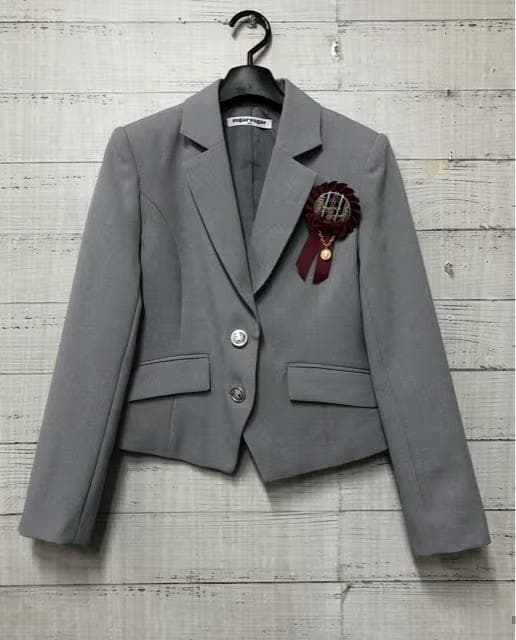 新品☆女の子150フォーマルスーツセット制服風スーツ入学式卒業式◯G164
