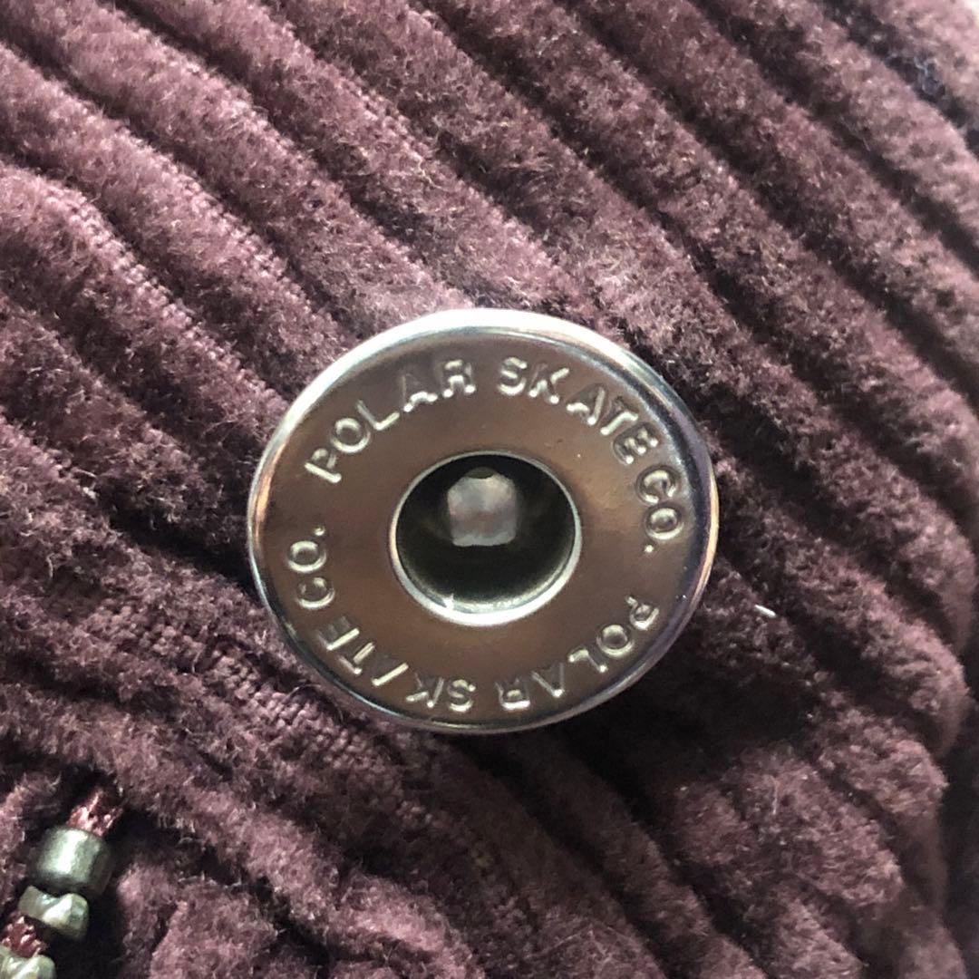 あPolar Skate Co.Big Boy Cords Bordeau