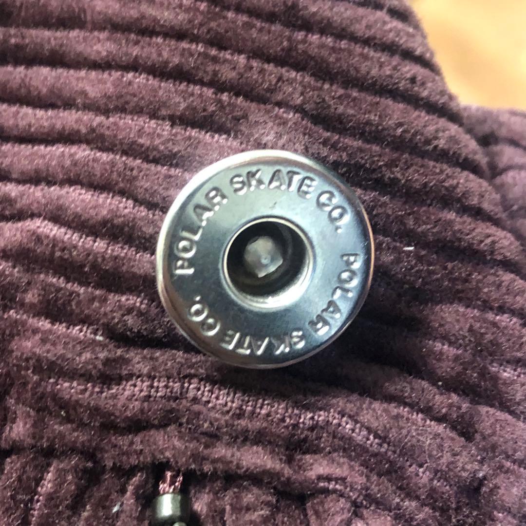 あPolar Skate Co.Big Boy Cords Bordeau