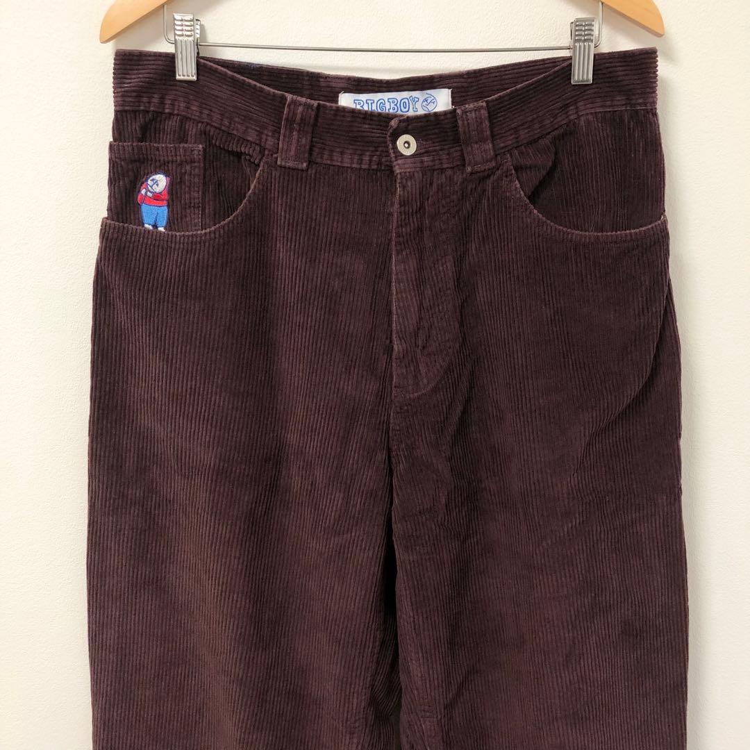 あPolar Skate Co.Big Boy Cords Bordeau