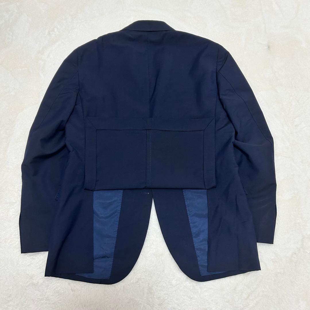 【極美品】ビームスエフ カノニコ スーツ セットアップ ネイビー XL