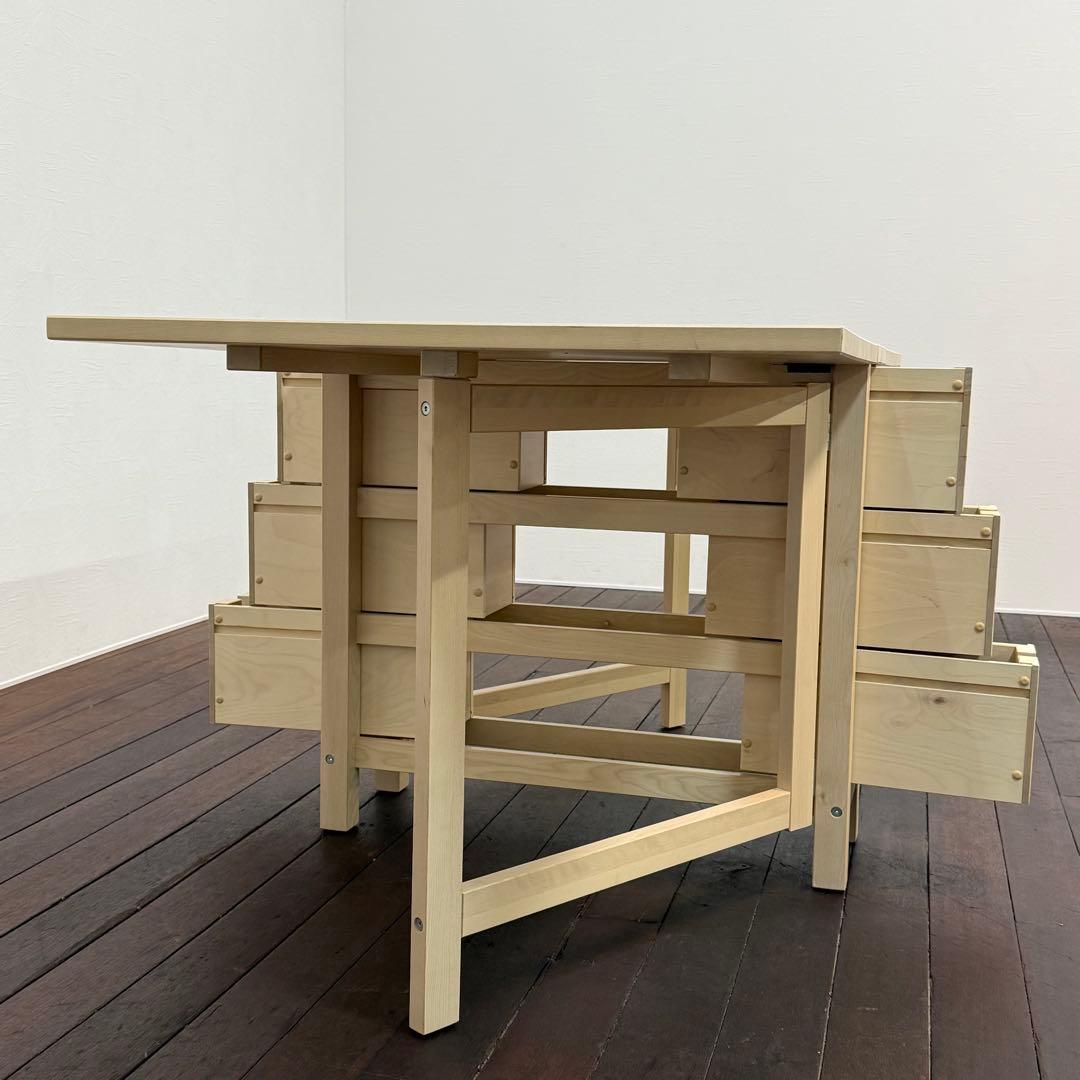 H110K34 イケア IKEA NORDEN ノールデン ゲートレッグテーブル
