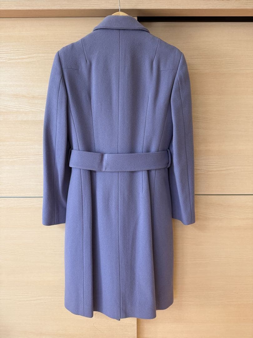 『北極星日淘公式アカウント01 様』D&G 薄紫色 ベルト付きロングコート
