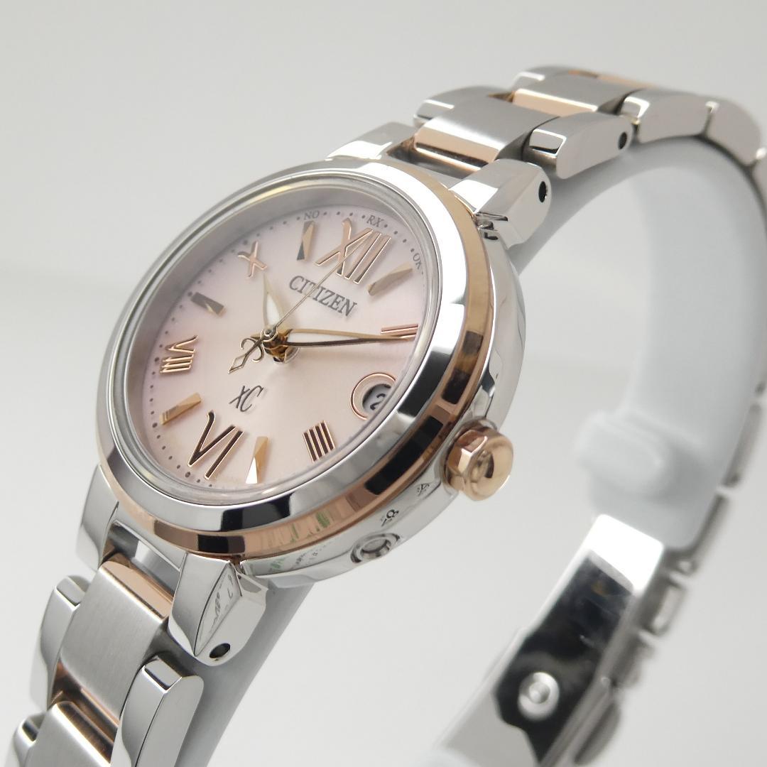 ✴未使用稼働品 シチズン xC 電波ソーラー ミニソル エコドライブ 18.5㎝