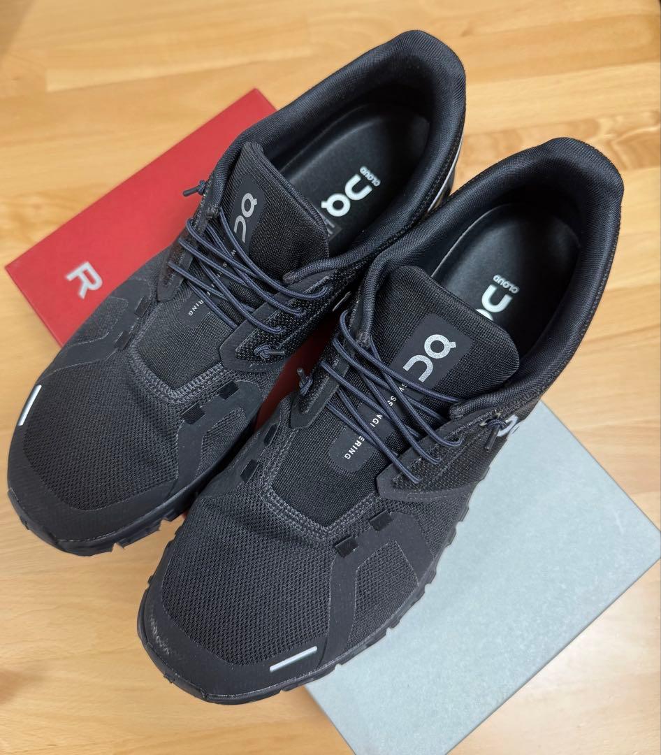 【美品・2回着用】On Cloud 6 ブラック 27.5cm（JP）