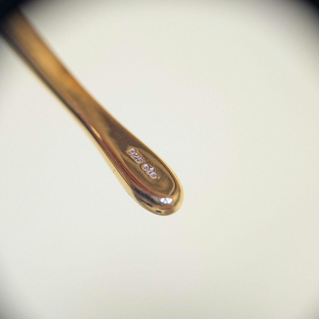 ete ウォーターフロー バングル　ゴールド　ブレスレット　エテ　美品