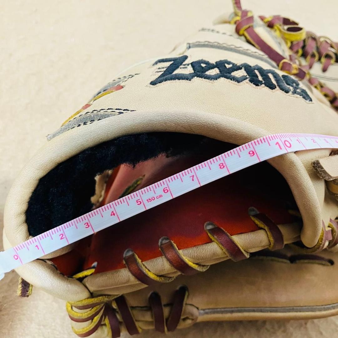 【希少】Zeems SV527CBN グローブ キャメル ジームス 小指二本可能