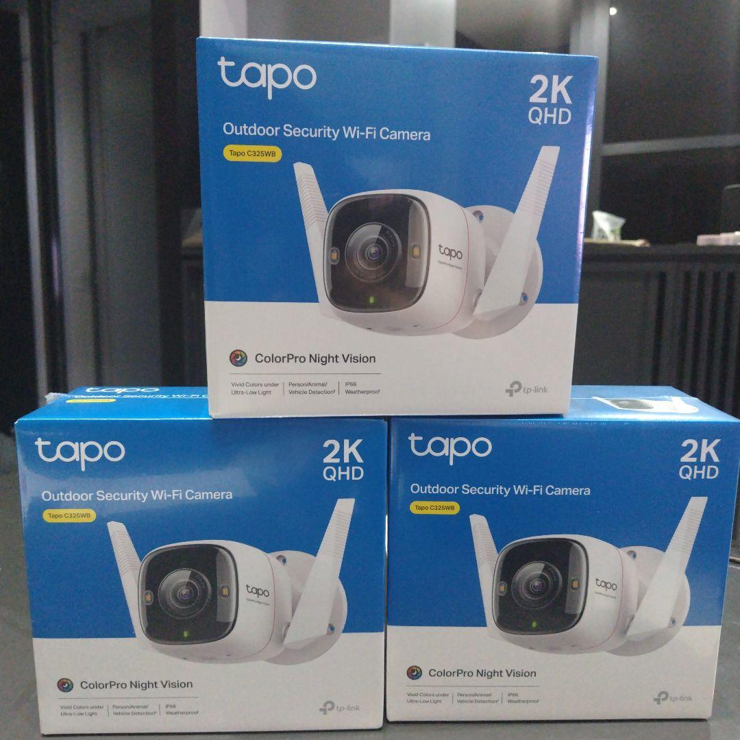 tapo c325wb v1 防犯カメラ 新品未開封 3個セット
