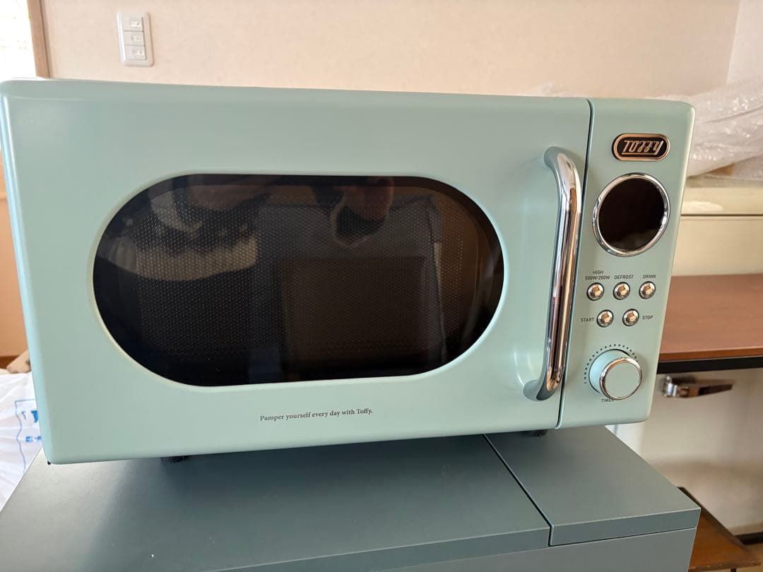 [ほぼ未使用]Toffy ラドンナ トフィー 電子レンジ K-DR3