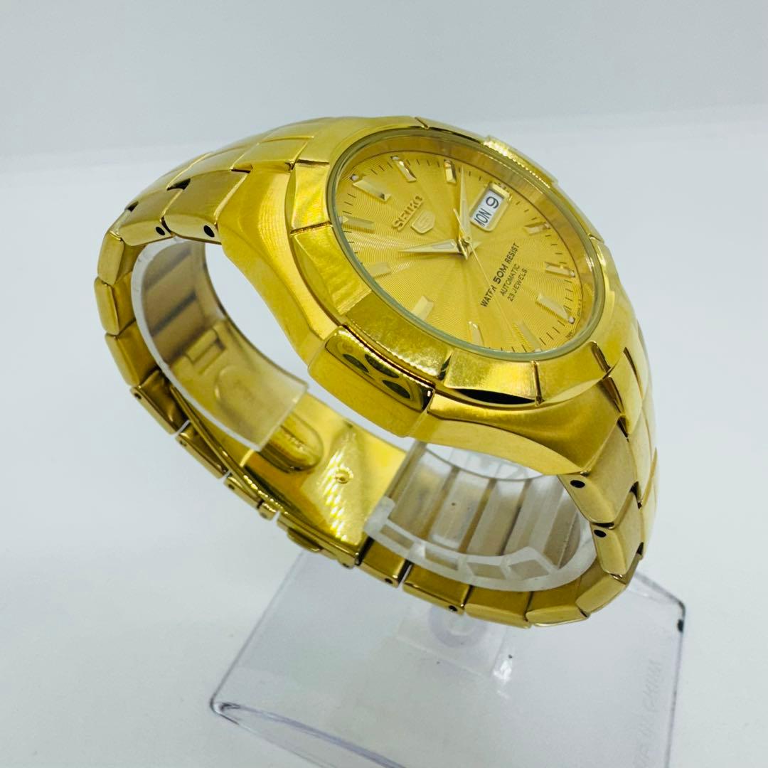 ✨SEIKO✨セイコー✨7S36-02J0✨デイデイト✨ゴールド文字盤✨腕時計✨