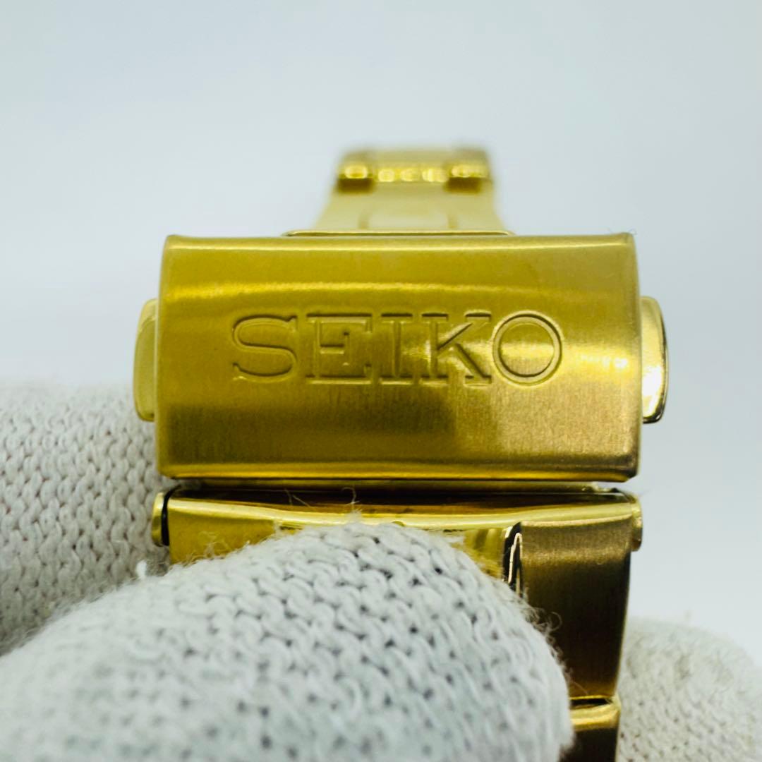 ✨SEIKO✨セイコー✨7S36-02J0✨デイデイト✨ゴールド文字盤✨腕時計✨