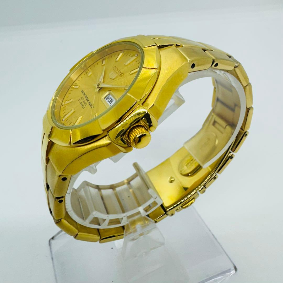 ✨SEIKO✨セイコー✨7S36-02J0✨デイデイト✨ゴールド文字盤✨腕時計✨