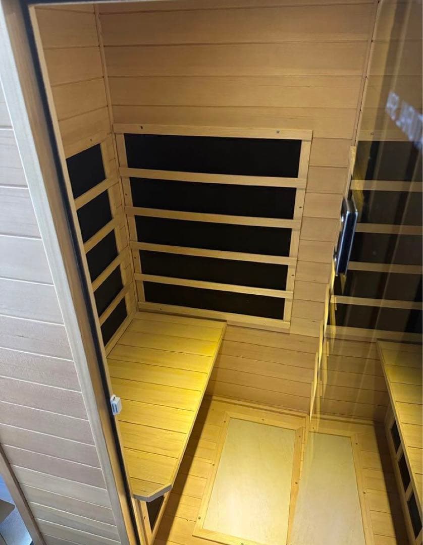 【100V家庭用サウナ】遠赤外線リラクゼーションサウナ　NATURAL SPA