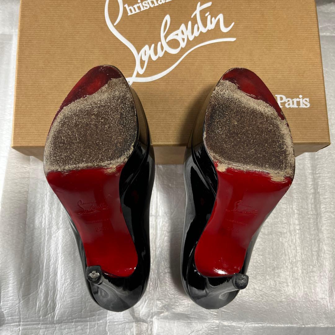 クリスチャン ルブタン ビアンカ 黒　36.5 パンプス