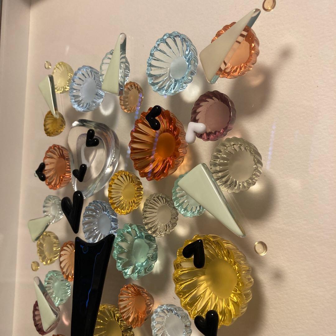 【4き】上村由希　 ガラスコラージュ　SavoN Bouquet