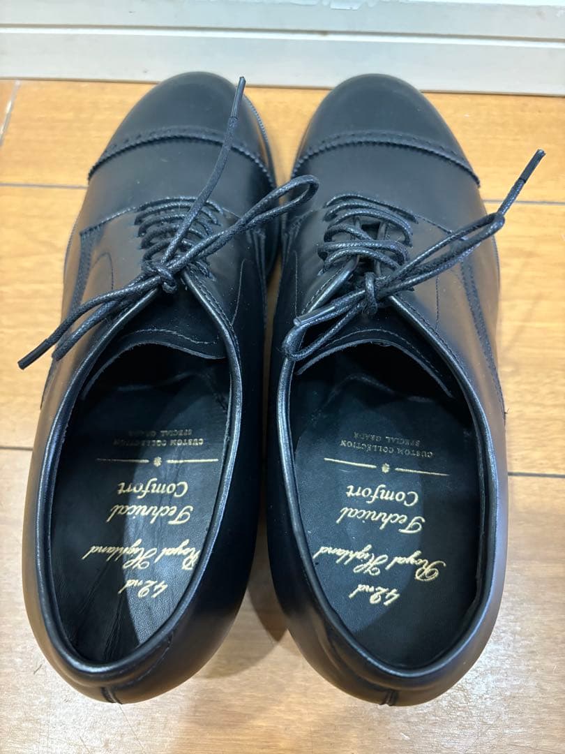 42ND  HIGHLAND ストレートチップ 26cm 黒