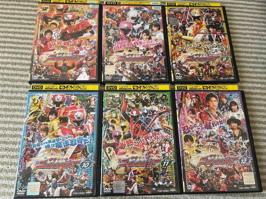 「手裏剣戦隊ニンニンジャー」DVD全14巻セット