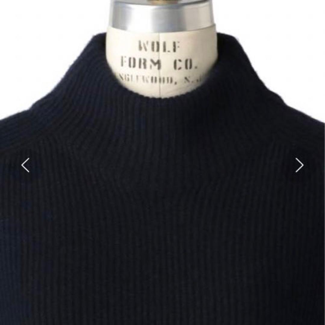 Mymk【Drawer/ドゥロワー】9G畦編みボトルネックノースリーブ