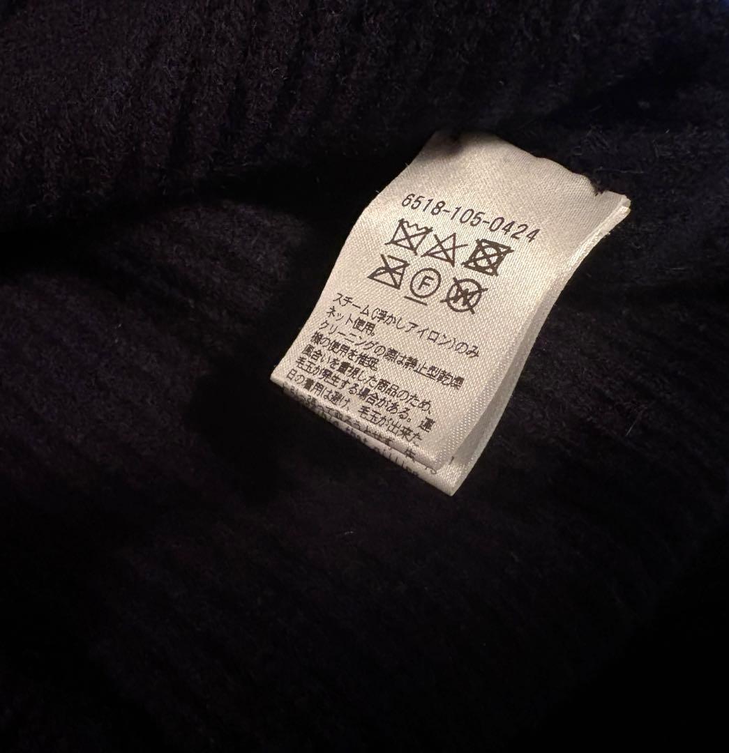 Mymk【Drawer/ドゥロワー】9G畦編みボトルネックノースリーブ