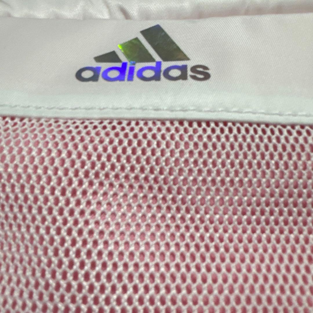 アディダスゴルフレディースボストンバッグ ホワイトピンク