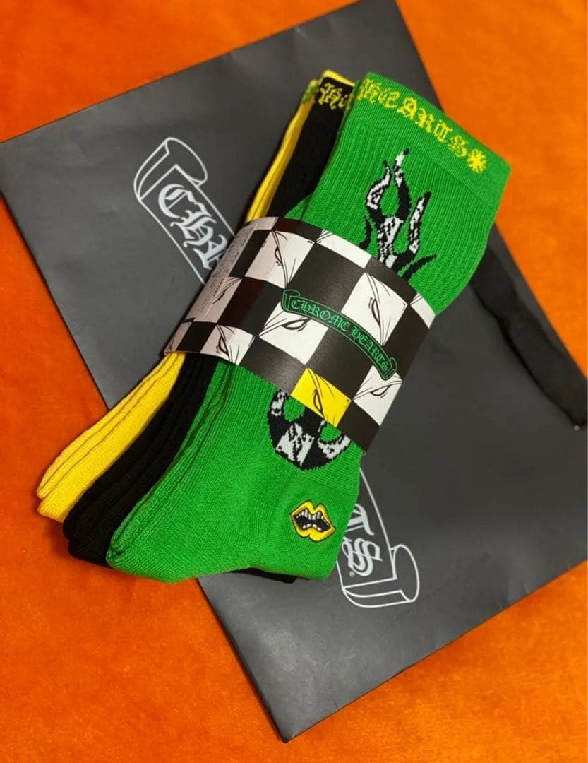 CHROME HEARTS ソックスセット 3足セット♡新品未使用♡クロムハーツ