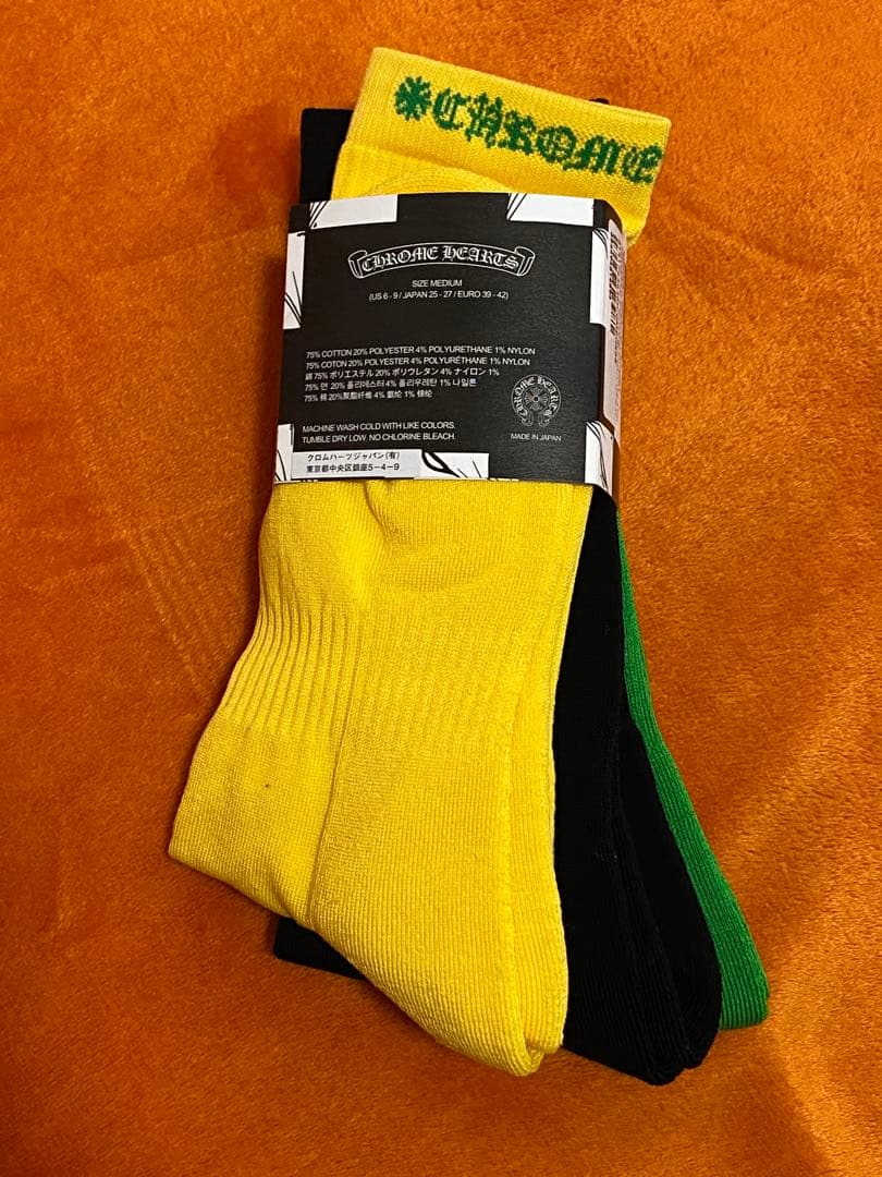 CHROME HEARTS ソックスセット 3足セット♡新品未使用♡クロムハーツ