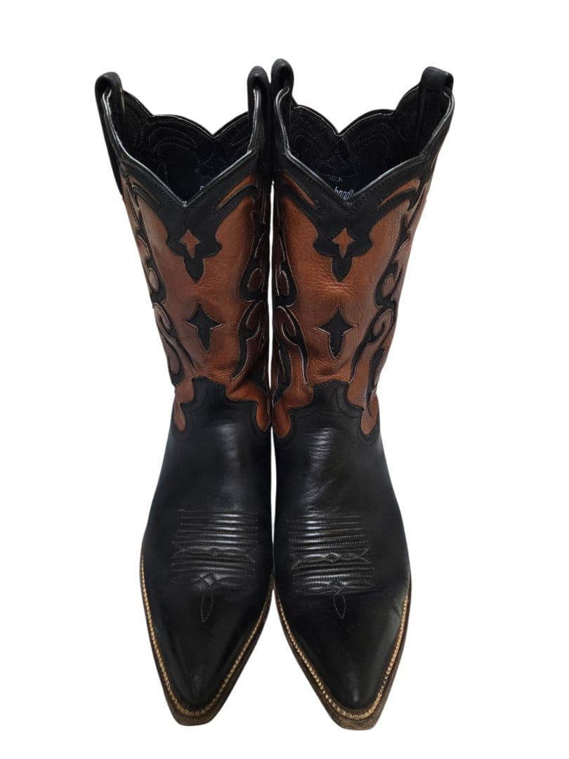 【​希少/箱付】Justin Diamond ウエスタンブーツ 25.5㎝