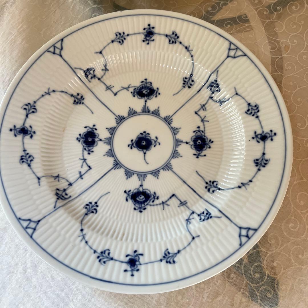 奏様　　ロイヤルコペンハーゲン ブルーフルーテッド 大皿 2枚セット