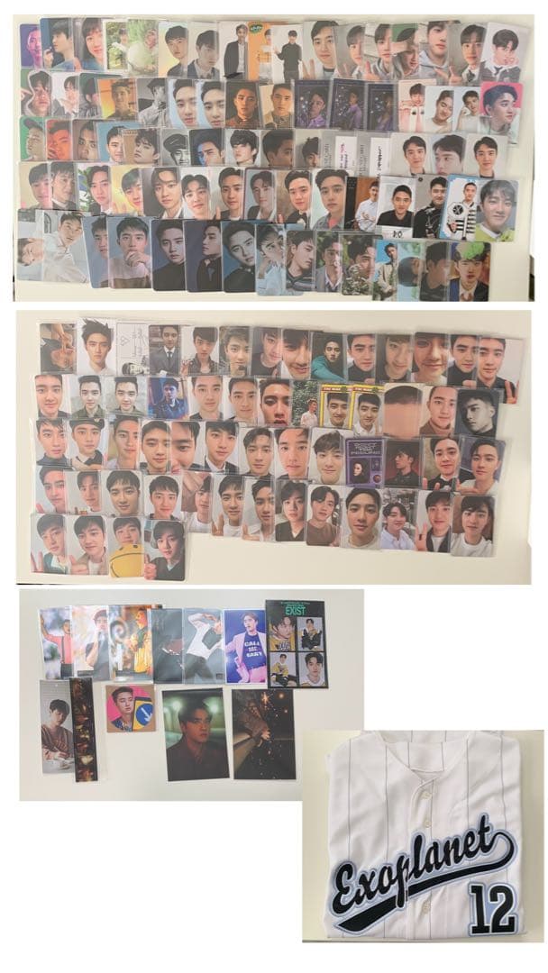 EXO ギョンス トレカ ポストカード ユニフォーム