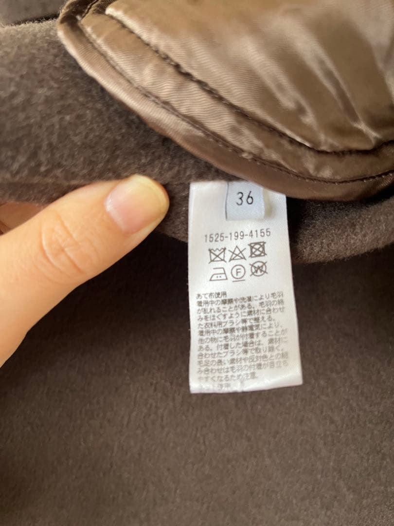 ＜UNITED ARROWS＞W/N リバー テーラード コート W †