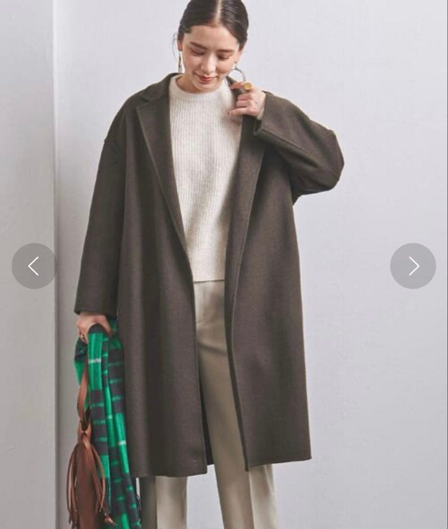 ＜UNITED ARROWS＞W/N リバー テーラード コート W †