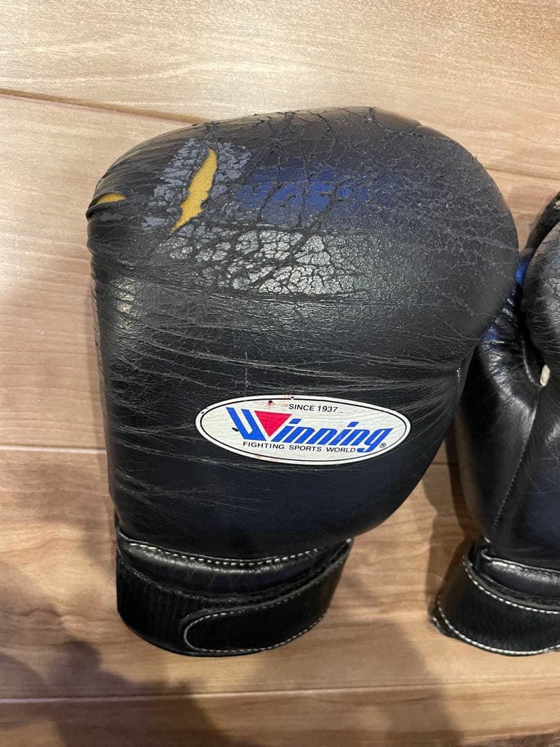 Yamamoto_no Winning ボクシンググローブ 14 oz 黒