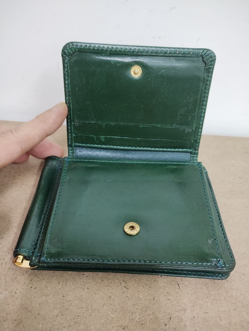 Glen  グレンロイヤル マネークリップ グリーン