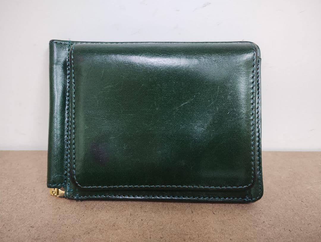 Glen  グレンロイヤル マネークリップ グリーン