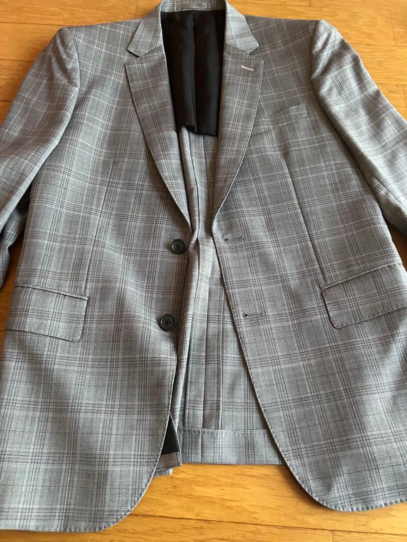 Paul Smith チェック柄スーツ スリーピースLサイズ