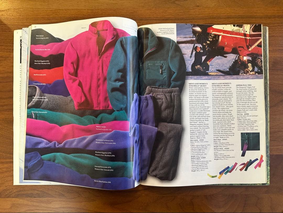 や*ん様 patagonia パタゴニア カタログ 1989spring &fa